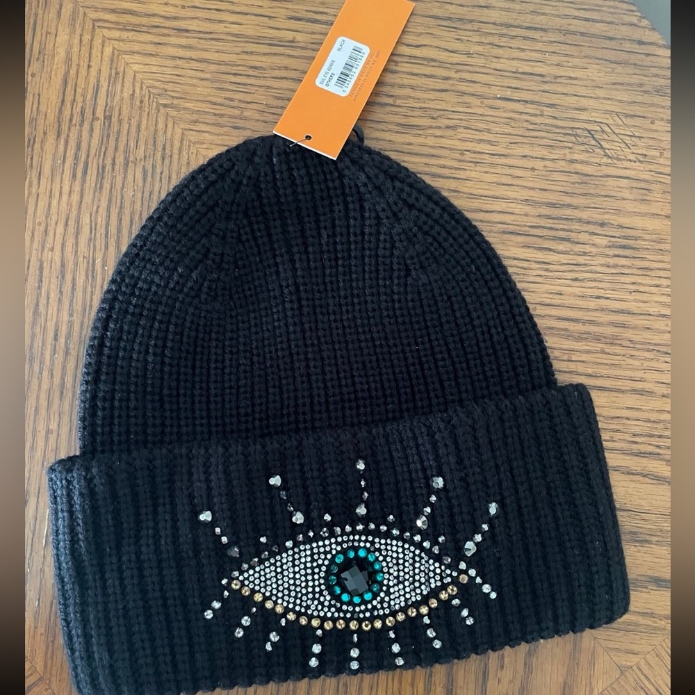Brand new Kurt Geiger EVIL EYE BEANIE